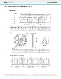 AOZ2260QI-15 Datasheet Page 15