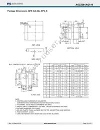 AOZ2261AQI-10 Datasheet Page 13