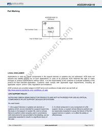 AOZ2261AQI-10 Datasheet Page 15