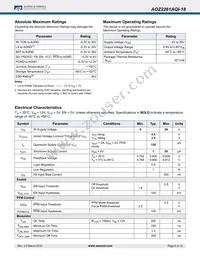 AOZ2261AQI-18 Datasheet Page 4