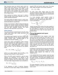 AOZ2261AQI-18 Datasheet Page 11