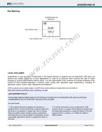 AOZ2261AQI-18 Datasheet Page 15