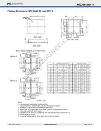 AOZ2261NQI-11 Datasheet Page 16