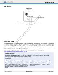 AOZ2261QI-11 Datasheet Page 16