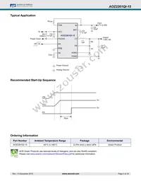 AOZ2261QI-15 Datasheet Page 2