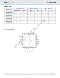 AOZ2261QI-15 Datasheet Page 3