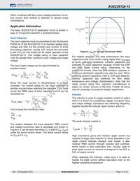 AOZ2261QI-15 Datasheet Page 11