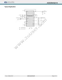 AOZ2262AQI-10 Datasheet Page 2