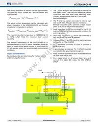 AOZ2262AQI-18 Datasheet Page 12