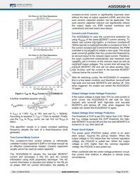 AOZ2262QI-10 Datasheet Page 10