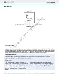 AOZ2262QI-10 Datasheet Page 16