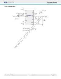 AOZ2262QI-15 Datasheet Page 2