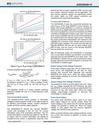 AOZ2262QI-15 Datasheet Page 10