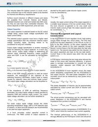 AOZ2262QI-15 Datasheet Page 12