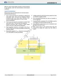 AOZ2262QI-15 Datasheet Page 13