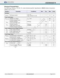 AOZ2263AQI-10 Datasheet Page 5