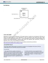 AOZ2263AQI-10 Datasheet Page 15