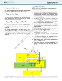 AOZ2263AQI-15 Datasheet Page 12