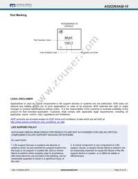 AOZ2263AQI-15 Datasheet Page 15