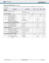 AOZ2263QI-10 Datasheet Page 6