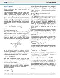 AOZ2263QI-10 Datasheet Page 12