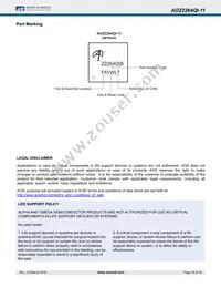 AOZ2264QI-11 Datasheet Page 16