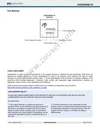 AOZ2264QI-19 Datasheet Page 16