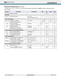 AOZ2264QI-20 Datasheet Page 6