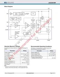 AOZ3010PI Datasheet Page 3