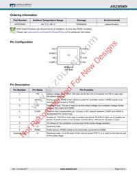 AOZ3054DI Datasheet Page 2