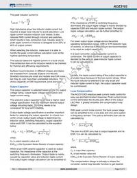 AOZ3103DI Datasheet Page 8