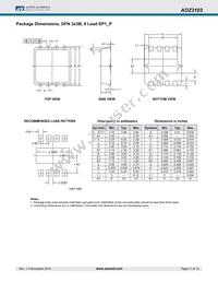 AOZ3103DI Datasheet Page 11