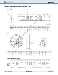 AOZ5019QI Datasheet Page 12