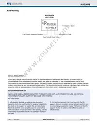 AOZ5019QI Datasheet Page 13