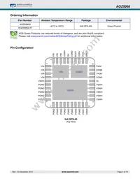 AOZ5066QI-01 Datasheet Page 2