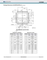 AOZ5066QI-01 Datasheet Page 14