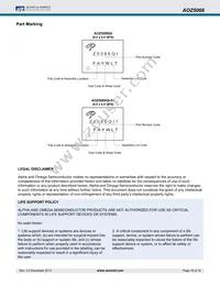 AOZ5066QI-01 Datasheet Page 16