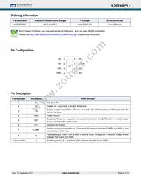 AOZ6605PI-1 Datasheet Page 2