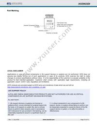 AOZ6622DI Datasheet Page 15