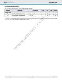 AOZ6623DI Datasheet Page 4