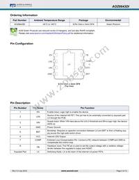 AOZ6643DI Datasheet Page 2