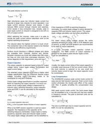 AOZ6643DI Datasheet Page 8