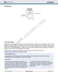AOZ6662DI Datasheet Page 14