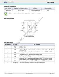 AOZ6762DI Datasheet Page 2