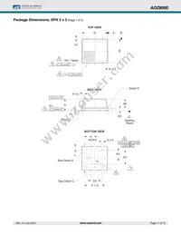 AOZ8000HI Datasheet Page 11