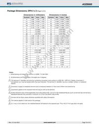 AOZ8000HI Datasheet Page 13