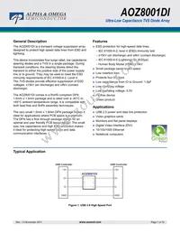 AOZ8001DI Datasheet Cover