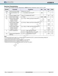 AOZ8001KI Datasheet Page 3