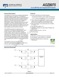 AOZ8075DI Datasheet Cover