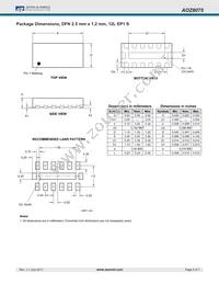 AOZ8075DI Datasheet Page 5